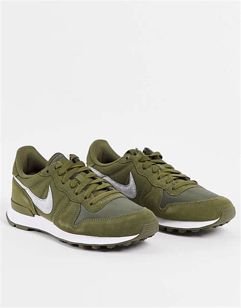 nike internationalist damen olivgrün